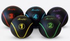 Набивной мяч Aerofit  AFMB3-3 кг черный/красные полоски Диаметр 230 мм - Аэрофитмаксфит профессиональные тренажеры в фитнес клуб