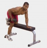 Горизонтальная скамья Body Solid GFB-350 - Аэрофитмаксфит профессиональные тренажеры в фитнес клуб